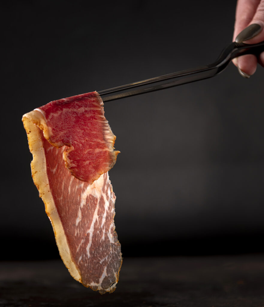 Enigma, ambachtelijke charcuterie op basis van picanha uit ons atelier