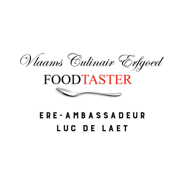 Luc De Laet, ere-ambassadeur Vlaams Culinair Erfgoed Foodtaster